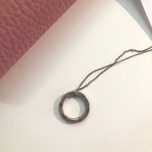 Tiffany circle necklace